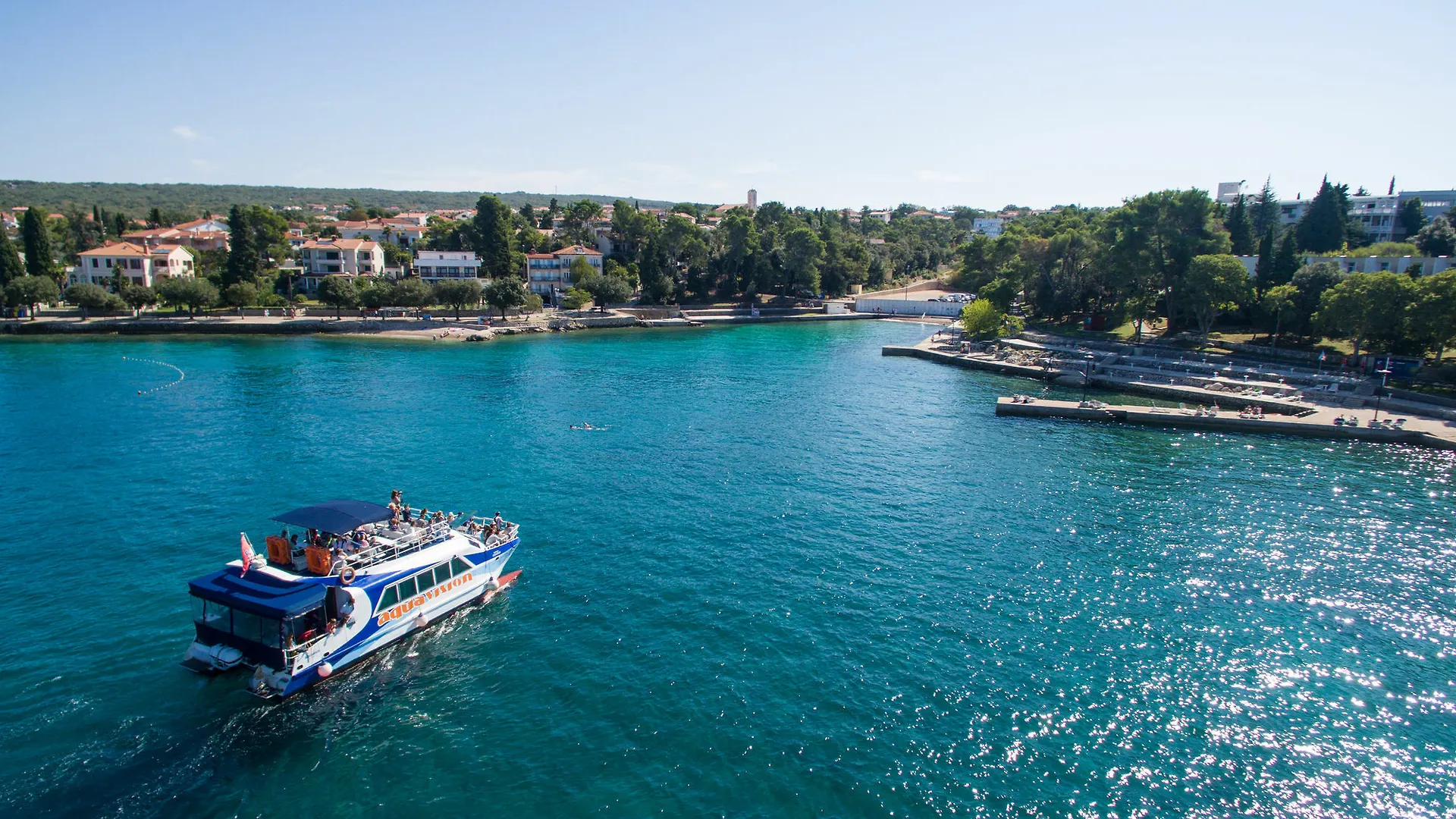 Luxury Apartments Villa Mande Malinska Chorvatsko